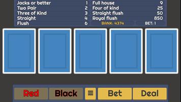 Video Poker syot layar 1