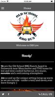 Old School BBQ Bus Affiche