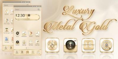 Luxury Metal Gold capture d'écran 3