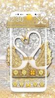 3D Luxury Lovely Couple Swan Theme تصوير الشاشة 1