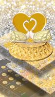 3D Luxury Lovely Couple Swan Theme captura de pantalla 2