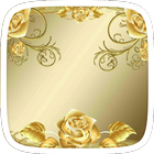 Golden Rose Theme icône