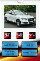 Car Quiz Luxury SUVs screenshot 1