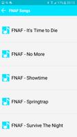 All New Songs FNAF 2018 capture d'écran 2