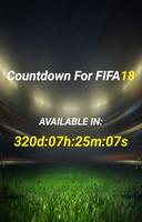 Countdown for FIFA 18 Plakat