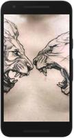 Lion Tattoo Affiche