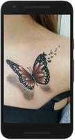 Butterfly Tattoo capture d'écran 1