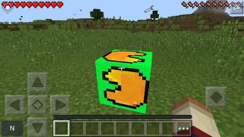 Lucky Block mod Minecraft PE Affiche