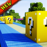 Lucky Block new race - map for MCPE