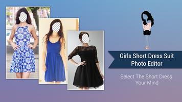 Girls Short Dress Photo Editor poster