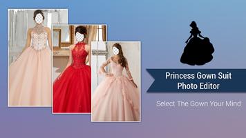 Princess Gown Photo Editor Affiche