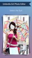 Umbrella Girl Suit Photo Editor screenshot 1