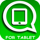Guide to get whatsapp on tablet - tutorial icon