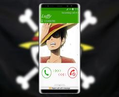 Call Luffy From One Piece Prank-poster