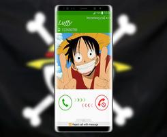 Call Luffy From One Piece Prank capture d'écran 1