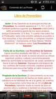 Los Proverbios▶Para Leer◀ اسکرین شاٹ 1