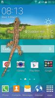 Gecko in Phone Joke Affiche