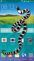 Snake on Screen Scary Joke plakat