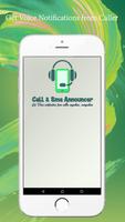Call and Sms Announcer Affiche