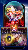 Lunar Wolf Theme&Emoji Keyboard ポスター