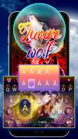 Lunar Wolf Theme&Emoji Keyboard screenshot 2