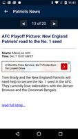 Football News - Patriots स्क्रीनशॉट 1