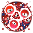 Connect sea urchin Dots أيقونة