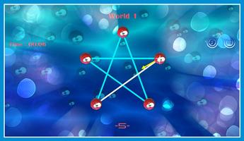 Connect sea urchin Dots syot layar 1