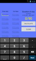 Visa calculator Affiche