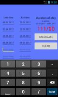Visa calculator screenshot 2