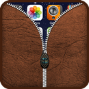 Leather Zipper Lock Screen HD APK