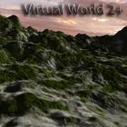 Virtual World 2+ LWP أيقونة