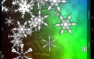 Snowflakes Pro Live Wallpaper スクリーンショット 1