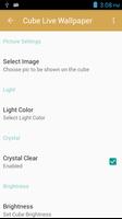 Cube Live Wallpaper capture d'écran 3