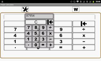 FLOAT CALCULATE पोस्टर