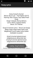 Bruce Lee Telugu Lyrics screenshot 2