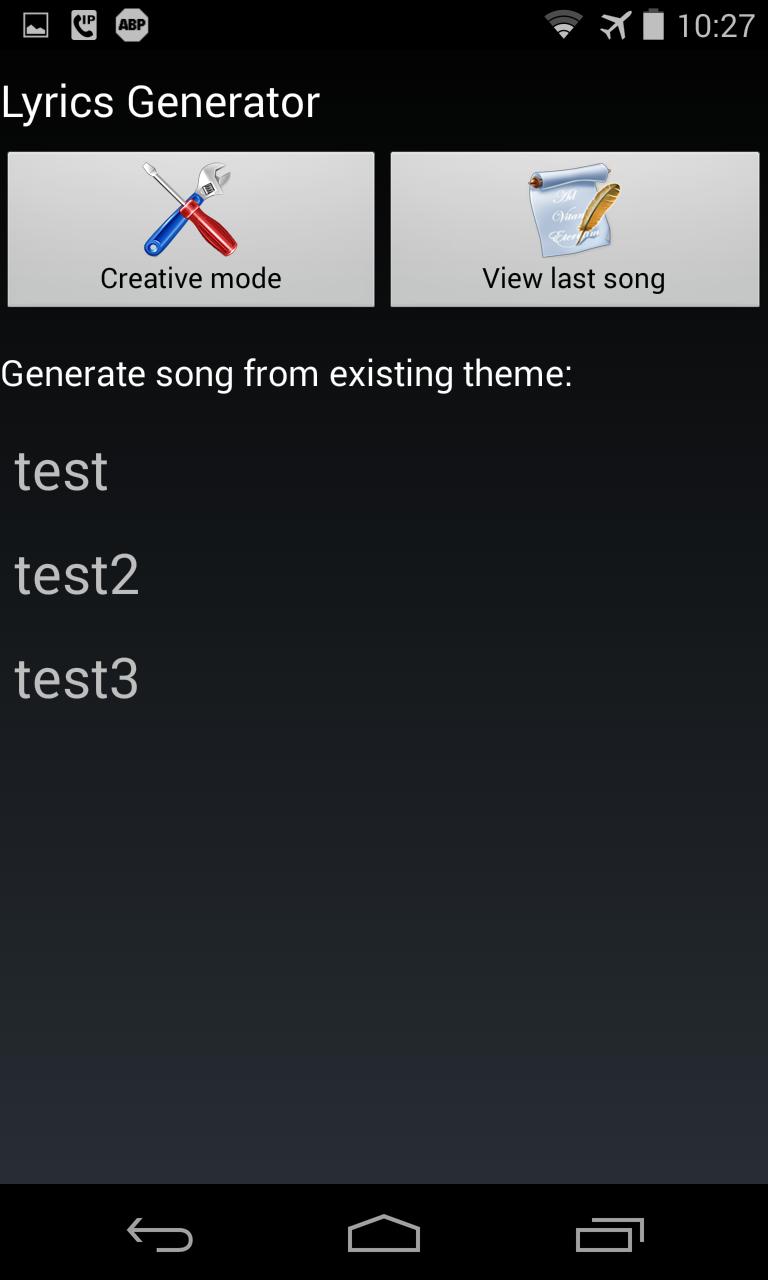 Random Lyrics Generator for Android - APK Download