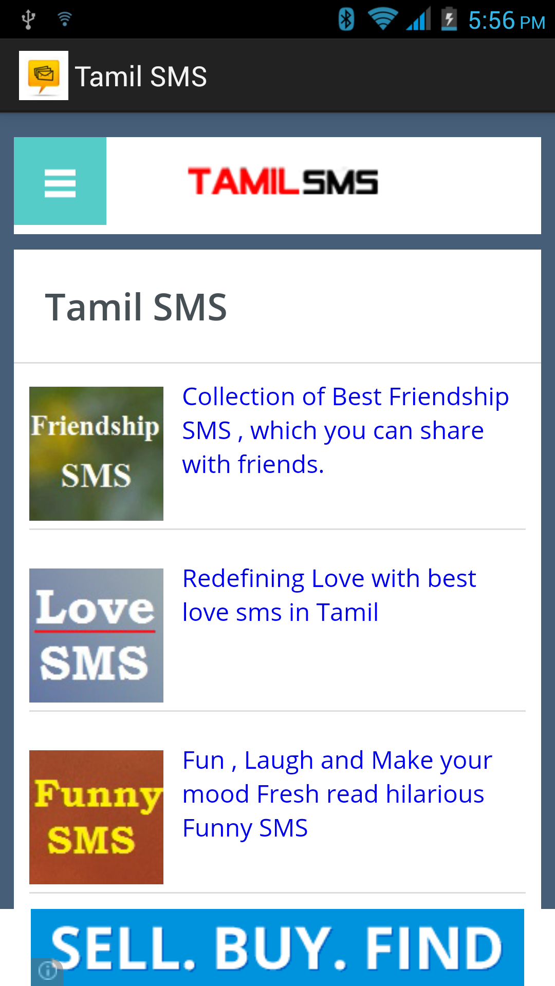 Tamil SMS APK for Android – Download Tamil SMS APK Latest Version from Tamil SMS APK for Android – Download Tamil SMS APK Latest Version from