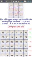 Magic square rule screenshot 2