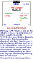 Tử Vi تصوير الشاشة 2