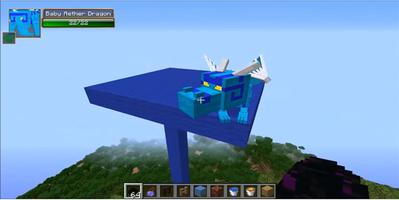 New Dragon Mounts Mod PE تصوير الشاشة 1