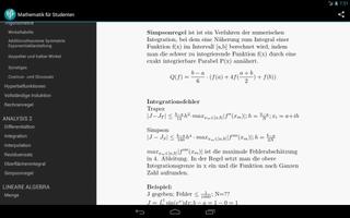 Mathematik für Studenten Free تصوير الشاشة 3