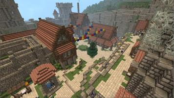 Village Town Ideas Minecraft ảnh chụp màn hình 2