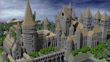 Castles Minecraft Wallpaper Plakat
