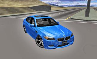 M5 Car Drive Simulator Affiche
