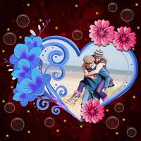 Animated Flower Photo Frame скриншот 1