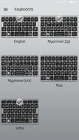 3 Schermata LH+ Myanmar, Thai Keyboard