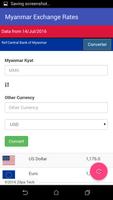 Myanmar Exchange Rates تصوير الشاشة 2