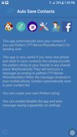 Auto Save Contacts screenshot 3