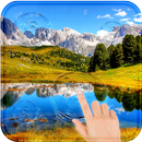 Nature Live wallpaper Magic Touch with Sound APK